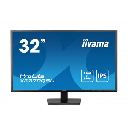 Iiyama ProLite 32 inch - Quad HD IPS LED Monitor - 2560x1440 [X3270QSU-B1]