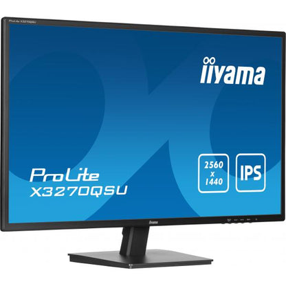 Iiyama ProLite 32 inch - Quad HD IPS LED Monitor - 2560x1440 [X3270QSU-B1]