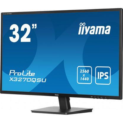 Iiyama ProLite 32 inch - Quad HD IPS LED Monitor - 2560x1440 [X3270QSU-B1]