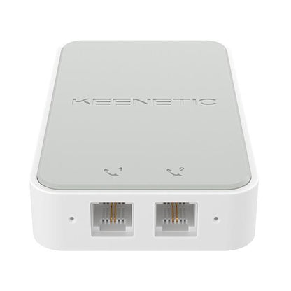 KEENETIC LINEAR (KN-3110), ADATTATORE VOIP 2 PORTE FXS RJ11, COMPATIBILE CON TUTTI GLI OPERATORI [KN-3110-01EN]