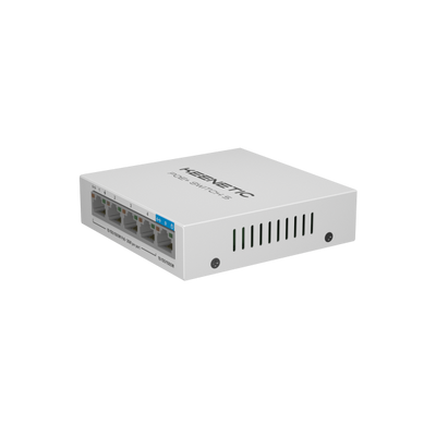KEENETIC POE+ SWITCH 5 (KN-4610), SWITCH 1 PORTA 1GBPS + 4 PORTE 1 GBPS POE+, 30 W 802.3af/at (PoE+) [KN-4610-01-EU]