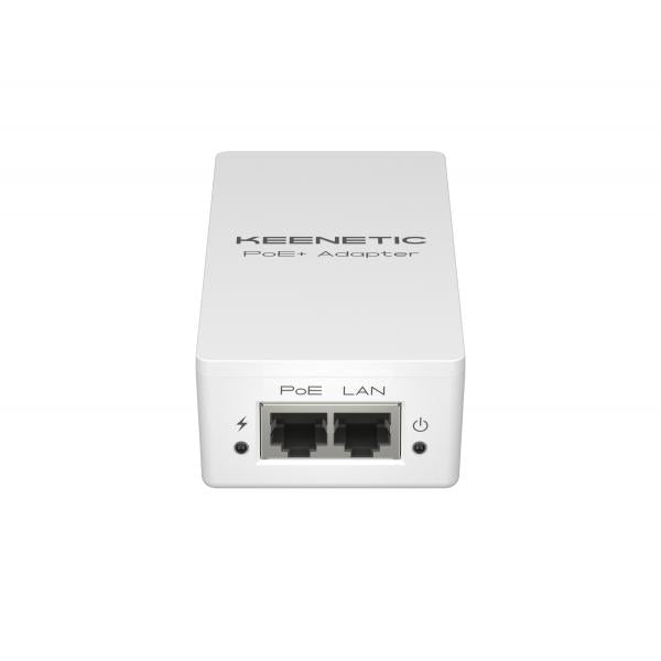 KEENETIC POE+ ADAPTER (KN-4510), INIETTORE POE+ CONFORME 802.3AF/AT [KN-4510-01-EU]