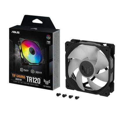 ASUS TUF Gaming TR120 ARGB Fan - Single Pack Case per computer Ventilatore 12 cm Nero [90DA0090-B09000]