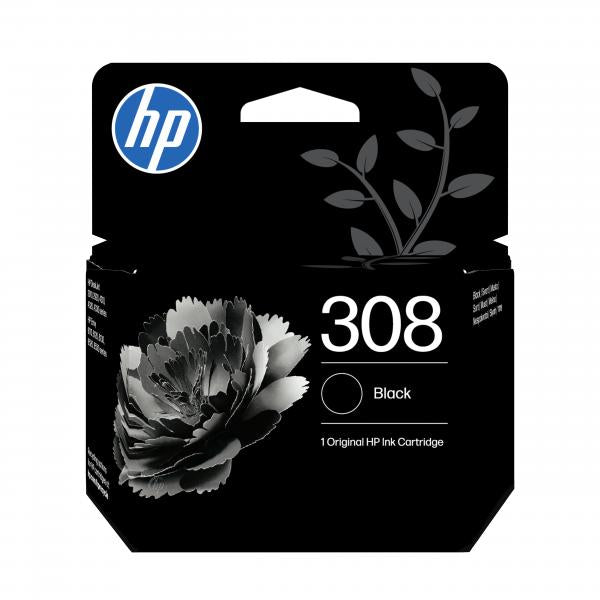 HP CARTUCCIA DI INCHIOSTRO 308 NERO, ORIGINALE [7FP21UE]