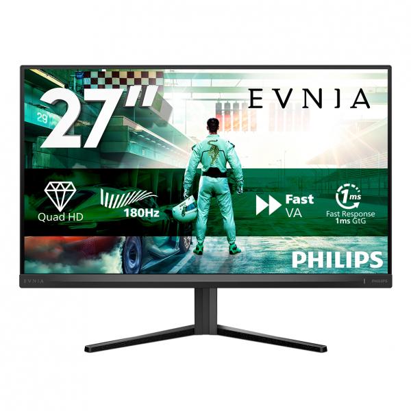 PHILIPS MONITOR GAMING 27 LED VA 16:9 QHD 1MS 180hz 300 CDM, DP/HDMI [27M2N3500NL]