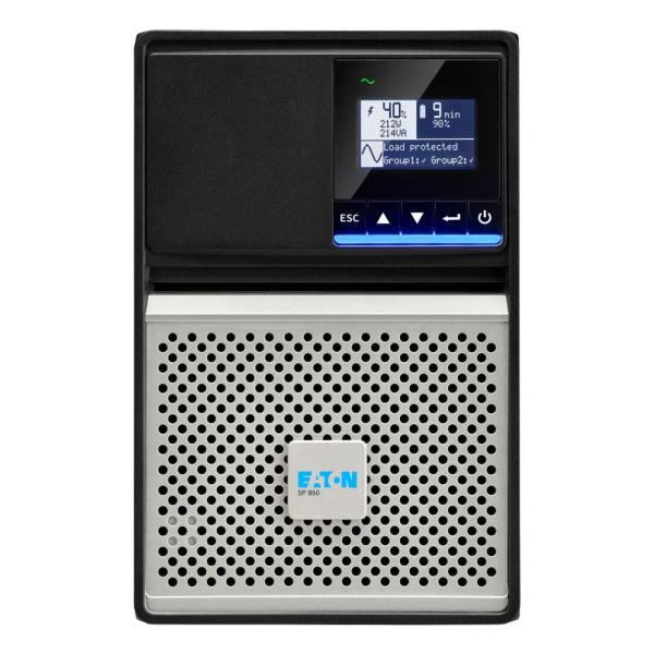 Eaton 5P Gen2 UPS, 850 VA, 680 W, Input: C14, Outputs: (6) C13, Tower [5P850IG2]