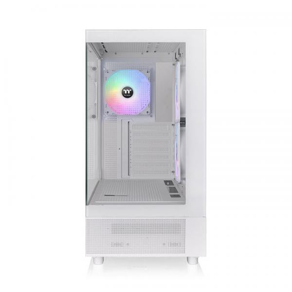 THERMALTAKE CASE M.TOWER VIEW 270 PLUS TG ARGB SNOW 3*120mm WHITE ARGB Hyd [CA-1Y7-00M6WN-01]