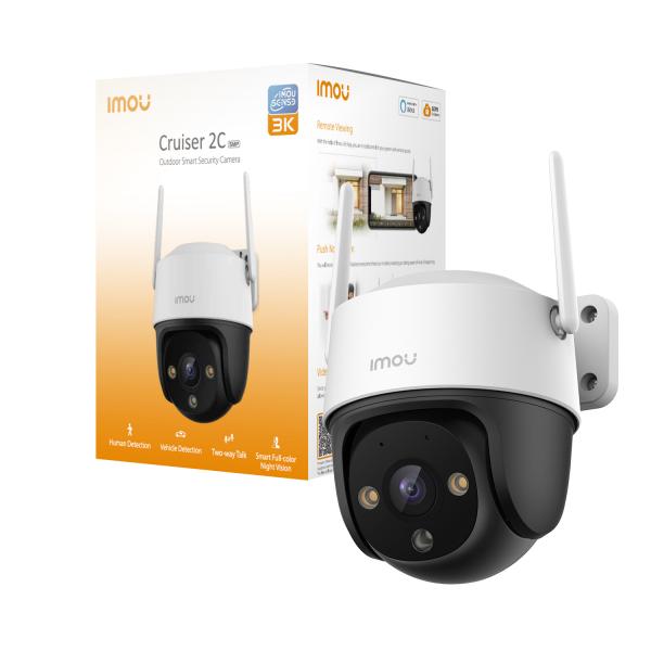 IMOU TELECAMERE IP CRUISER 2C 3K PTZ IP/WI-FI FULL-COLOR 4MP 3.6 MM IR [IPC-S7CP-5M0WE]