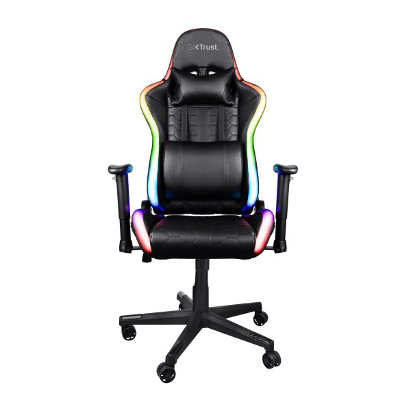 Trust GXT 716 Rizza Sedia per gaming universale Sedia tappezzata Nero [25376]