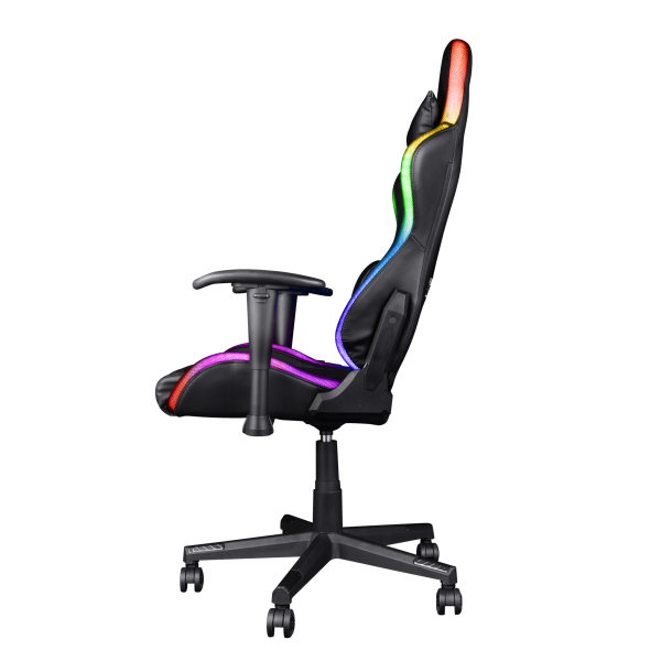 Trust GXT 716 Rizza Sedia per gaming universale Sedia tappezzata Nero [25376]