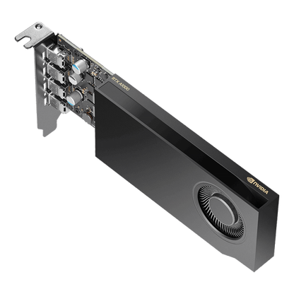 PNY VGA QUADRO RTX A1000 8GB, 4x MINI DP, 4x mDP tp AD adaptador, 1x SOPORTE LP, PERFIL BAJO [VCNRTXA1000-PB] 
