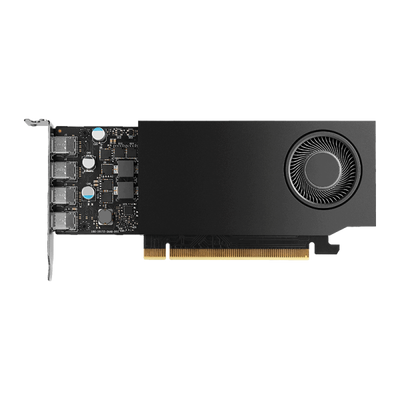 PNY VGA QUADRO RTX A400, 4GB GDDR6, 4x mDP, 3x mDP to DP adapter, 1x ATX BRACKET, LOW PROFILE [VCNRTXA400-PB]