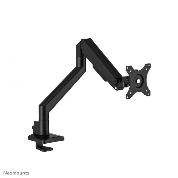 Neomounts NEXT Slim - Single Monitor Arm - 17-35inch - 1-9 kg (curved 8 kg) - Gas Spring - 180 Degrees - Stop Mechanism - Easy Install [DS70-250BL1]