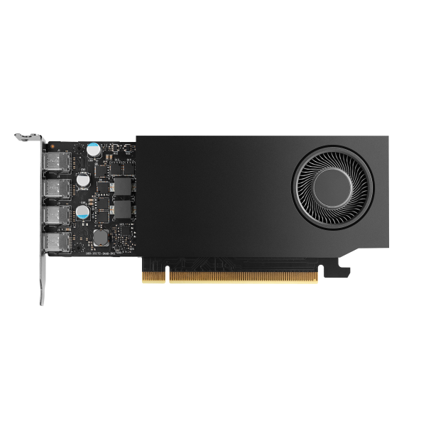 PNY VGA QUADRO RTX A1000, 8GB GDDR6, 1x LP BRACKET, 4x mDP, LOW PROFILE, OEM VERS [VCNRTXA1000-SB]