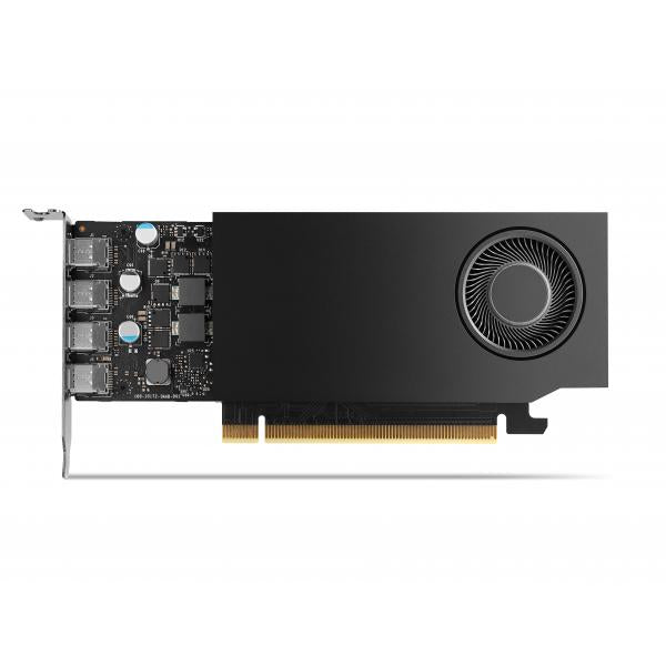 PNY VGA QUADRO RTX A400, 4GB GDDR6,1x ATX BRACKET, 4x mDP, LOW PROFILE, OEM VERS [VCNRTXA400-SB]