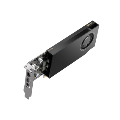 PNY VGA QUADRO RTX A400, 4GB GDDR6,1x ATX BRACKET, 4x mDP, LOW PROFILE, OEM VERS [VCNRTXA400-SB]