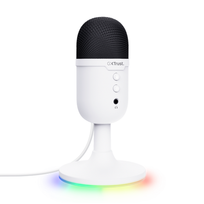 TRUST MICROFONO GXT234W YUNIX USB BIANCO [25374]