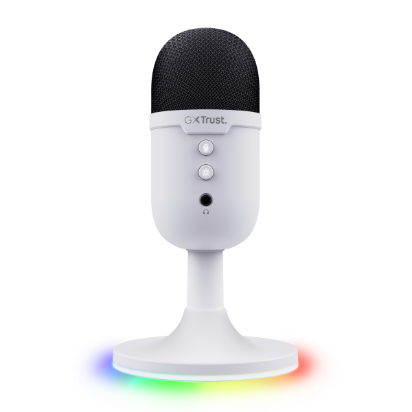 TRUST MICROFONO GXT234W YUNIX USB BIANCO [25374]