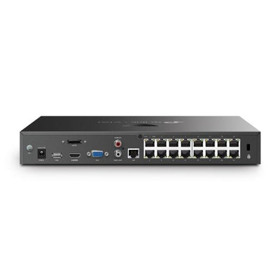 Tp-link 16 Channel PoE+ Network Video Recorder - 24/7 Continuous Recording; 16-Channel Real-Time Live View - 16-Channel Simultaneous Pla [VIGINVR2016H-16MP]