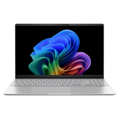 ASUS Vivobook S 15 S5507QA-MA006W Qualcomm Snapdragon X1E-78-100 Computer portatile 39,6 cm (15.6") 3K 16 GB LPDDR5x-SDRAM 1 TB SSD Wi-Fi 7 (802.11be) Windows 11 Home Olandese Argento [90NB14Q2-M00310]