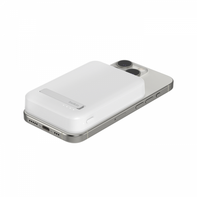 Belkin BoostCharge Pro 8000 mAh Carica wireless Bianco [BPD007BTWH]