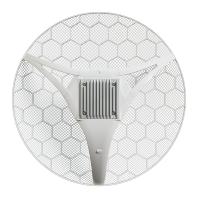 MikroTik - LHGGR&R11e-LTE7 - CPE outdoor con antenna direzionale LTE da 17 dBi e fascio di circa 25, pensata per collegamenti a lunga distanza verso il ripetitore mobile. Integra CPU dual core da 800 [LHGGR&R11e-LTE7]