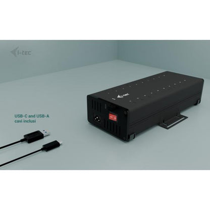 i-tec USB-C/USB-A Metal Charging + data HUB, 15W per port, 20x USB-C [CACHRGHUB20CIT]