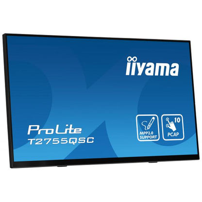 Iiyama Prolite 27 inch touchscreen - WQHD IPS Monitor - 2560x1440 [T2755QSC-B1]