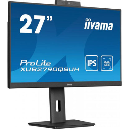 iiyama ProLite XUB2790QSUH-B1 Monitor PC 68,6 cm (27") 2560 x 1440 Pixel 4K Ultra HD LED Nero [XUB2790QSUH-B1]