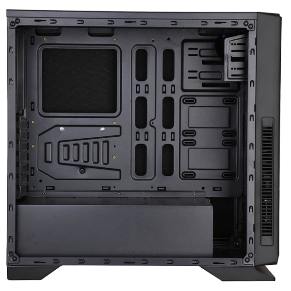 ITEK CASE MIDDLE TOWER SYLENT 07 EVO TYPE-C 2xUSB3 C.READER 3x12cm FAN FONO [ITGCSY07E]