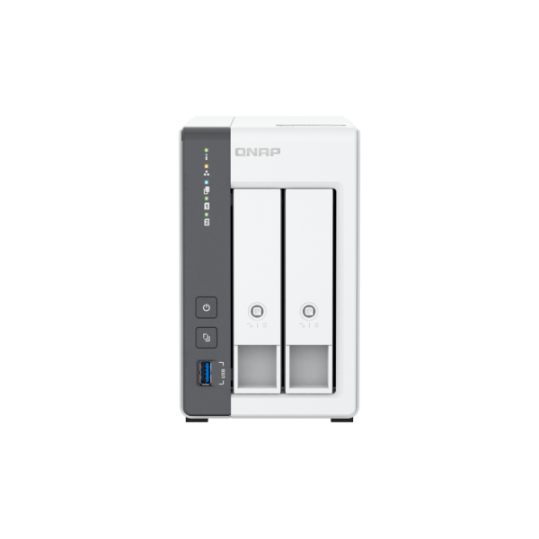 QNAP NAS TS-216G, 2-BAY ARM 4C 2.0GHZ, 2 X SATA 6GB/S 3.5, 2.5, 4GB RAM ON-BOARD, 1 X GBE, 1 X 2.5 [TS-216G]