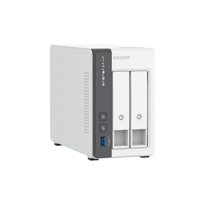 Qnap ARM 4-core Cortex-A55 2.0GHz - NAS Tower - 2x 3.5-inch SATA 6Gb/s [TS-216G]