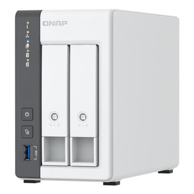 Qnap ARM 4-core Cortex-A55 2.0GHz - NAS Tower - 2x 3.5-inch SATA 6Gb/s [TS-216G]