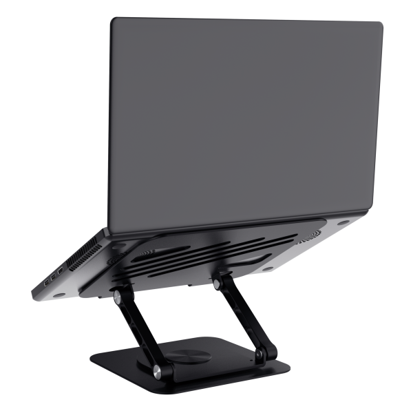 TRUST SUPPORTO/RIALZO PER LAPTOP IN METALLO - ZEFF - NERO [25482]