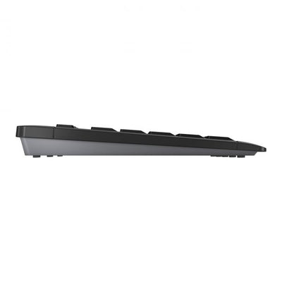 Cherry STREAM COMFORT - Desktop set - Wireless - QWERTY - Black [JD-8550EU-2]