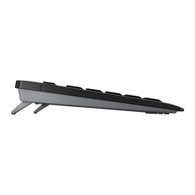 Cherry STREAM COMFORT - Desktop set - Wireless - QWERTY - Black [JD-8550EU-2]