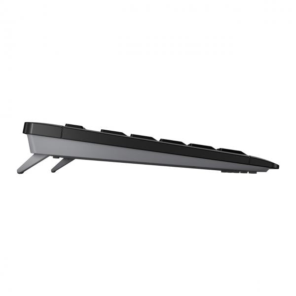 Cherry STREAM COMFORT - Desktop set - Wireless - QWERTY - Black [JD-8550EU-2]