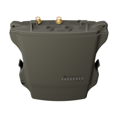 MikroTik, NetMetal ax with dual-core ARM IPQ-5010 800 MHz CPU, 256MB RAM, 1x2.5Gbps SFP port, 1xGigabit LAN, built-in dual-band 2.4 GHz 802.11b/g/n/ax dual-chain, 5 GHz 802.11a/n/ac/ax dual-chain wire [L23UGSR-5HaxD2HaxD-NM]