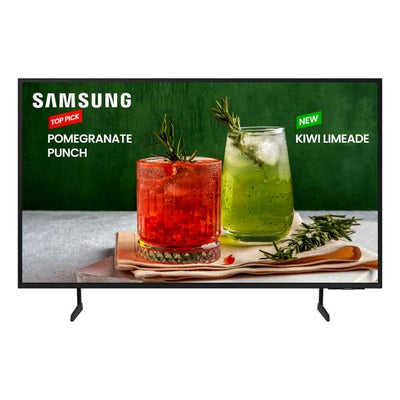 Samsung LH65BEDHLGUXEN visualizzatore di messaggi Pannello piatto per segnaletica digitale 165,1 cm (65") Wi-Fi 4K Ultra HD Nero Tizen 16/7 [LH65BEDHLGUXEN]
