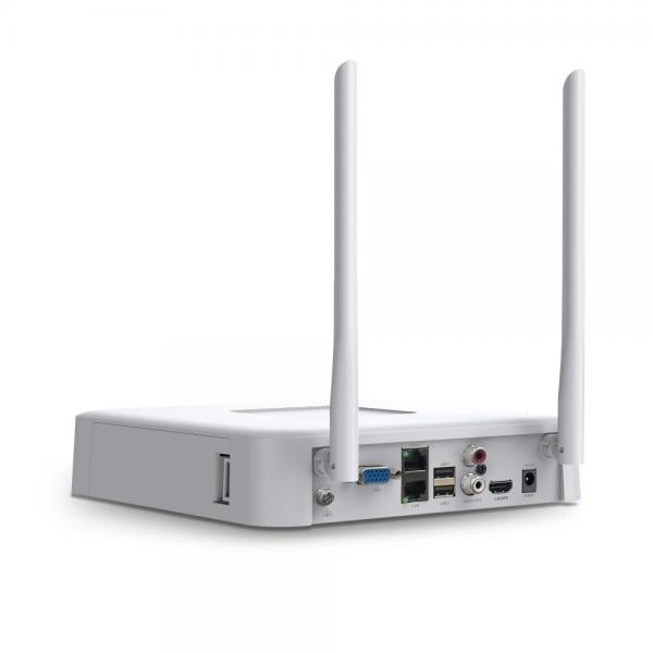 TP-Link - VIGI 8 Channel Wi-Fi Network Video Recorder, 1 SATA up to 10TB, 1x 100Mbps WAN Port, 1x 100Mbps LAN, Support Wireless Pairing [VIGINVR1108H-W]