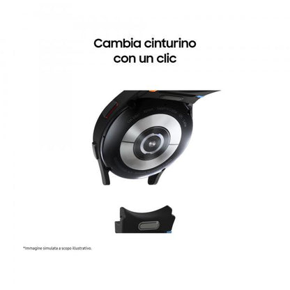 Samsung Galaxy Watch FE 40mm, Smartwatch Analisi del Sonno, Ghiera Touch in Alluminio, Black [SM-R861NZKAITV] - ITPartners