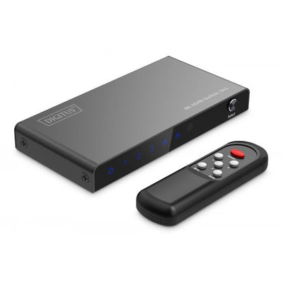 Digitus 3x1 HDMI Switch - 8K - 60Hz (4:4:4) - HDR - HDCP 2.3 - Black [DS-55333]