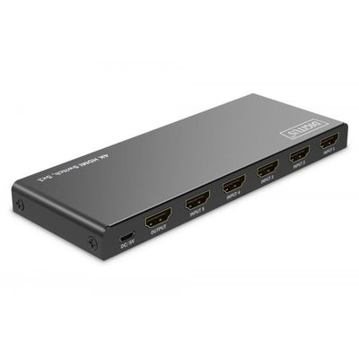 Digitus 5x1 HDMI Switch - 4K - 60Hz - HDCP 2.2 - Black [DS-55332]