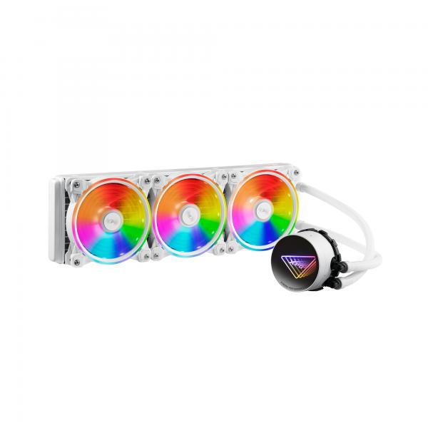ADATA DISSIPATORE CPU ACQUA LEVANTE X 360 ARGB WHITE RGB mirror pump head [LEVANTEX360-WHCWW]