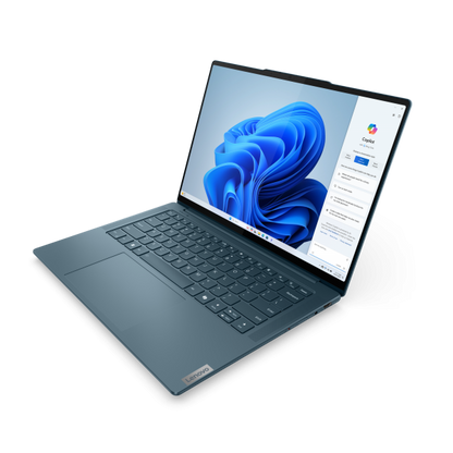 Lenovo Yoga Pro 7 Intel Core Ultra 9 185H Computer portatile 36,8 cm (14.5") Touch screen 3K 32 GB LPDDR5x-SDRAM 1 TB SSD Wi-Fi 6E (802.11ax) Windows 11 Home Colore foglia di tè [83E20076IX] - ITPartners