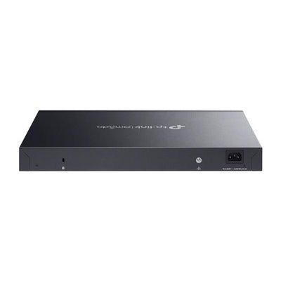 TP-Link - SG3428XMPP - Omada 24-Port Gigabit and 4-Port 10GE SFP+ L2+ Managed Switch with 16-Port PoE+ & 8-Port PoE++, 16 Gigabit PoE+ Ports, 8 Gigabit PoE++ Ports (up to 90 W/port), 4 10G SFP+ Slo [SG3428XMPP]