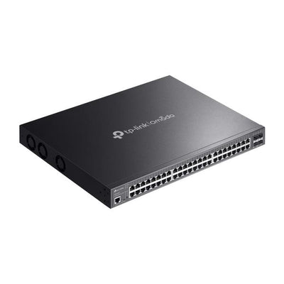 TP-Link - SG3452XMPP - Omada 48-Port Gigabit and 4-Port 10GE SFP+ L2+ Managed Switch with 40-Port PoE+ & 8-Port PoE++, 40 Gigabit PoE+ Ports, 8Gigabit PoE++ Ports (max 90W/port), 4 10G SFP+ Slots, [SG3452XMPP]