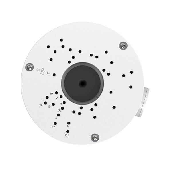 TP-Link - VIGI Network Camera Junction Box SPEC?Aluminum Alloy?364g??125  130.47  45.7 mm (4.92  5.14  1.80 in) FEATURE?Practical Design for Hiding Cables?Aluminum Build with Waterproof Capabili [VJB-300]