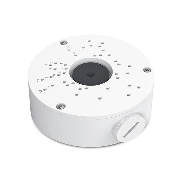TP-Link - VIGI Network Camera Junction Box SPEC?Aluminum Alloy?364g??125  130.47  45.7 mm (4.92  5.14  1.80 in) FEATURE?Practical Design for Hiding Cables?Aluminum Build with Waterproof Capabili [VJB-300]