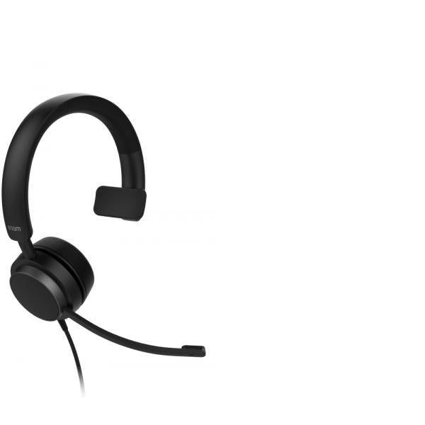 SNOM A310M - Cuffia monoaurale con attacco QD e spina RJ9 [00004624]